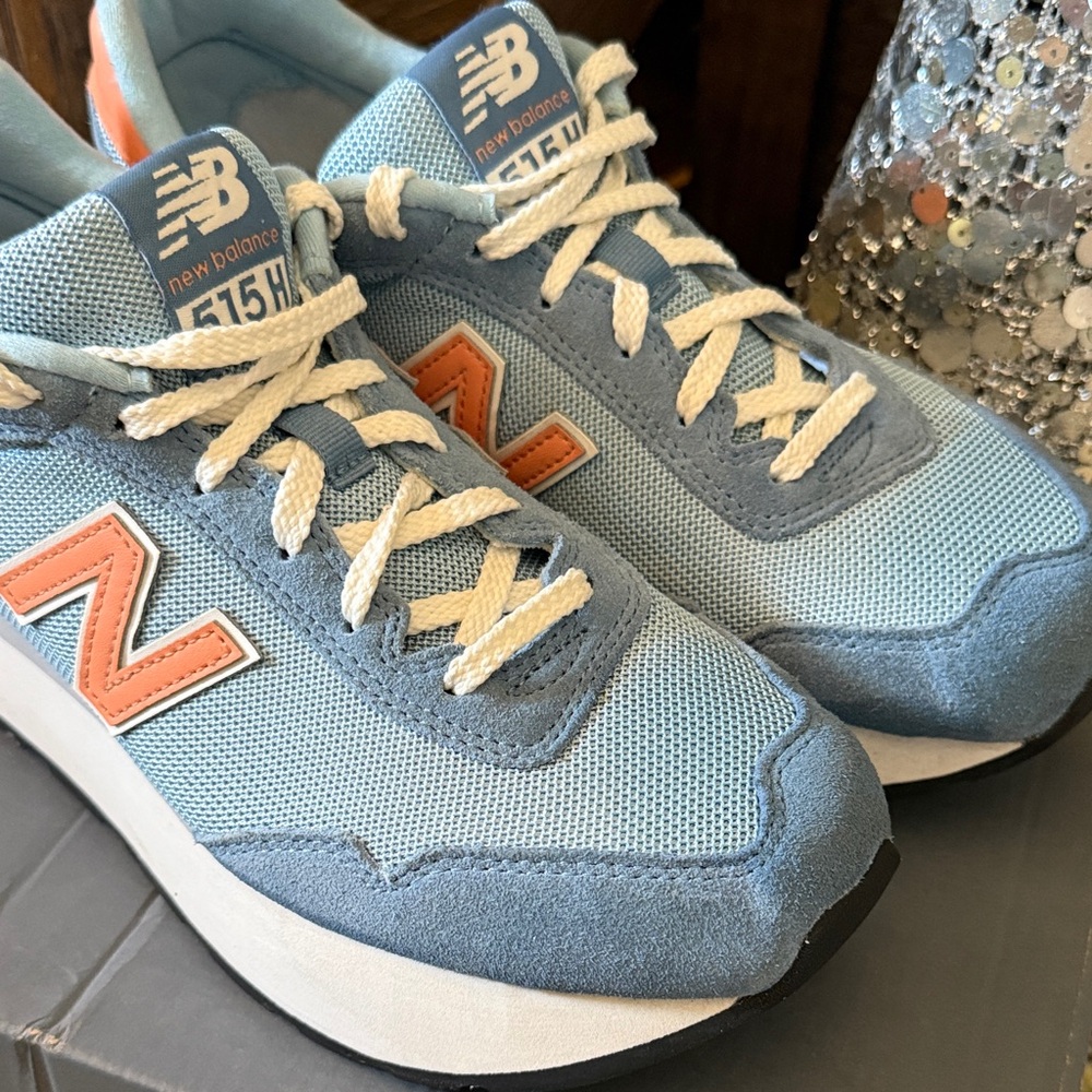 New Balance 515H V1 chrome Blue and Copper Sneakers Sz 10 - Picture 5 of 11